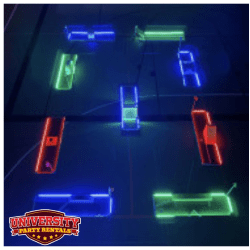 18 Hole Black Light Mini Golf Package (300 People)